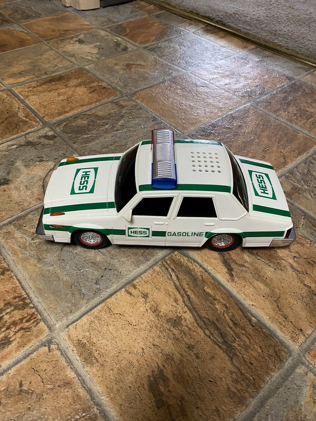 1993 Hess Truck Police Car With Original Box and Inserts